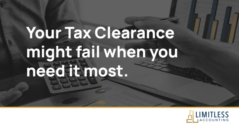 Your Tax Clearance might fail